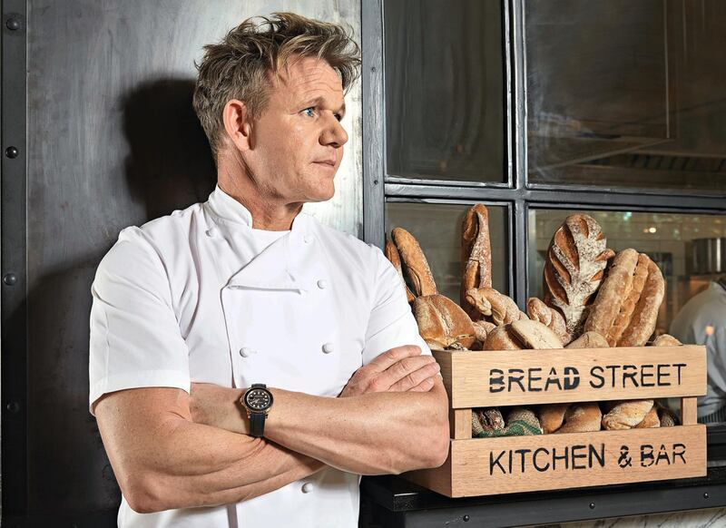 Gordon Ramsay-Bread Street Kitchen Atlantis The Palm-SHRTLIST Efraim Evidor/ITP Images ;21-01-16 Gordon Ramsay-SHRTLIST;Gordon Ramsey