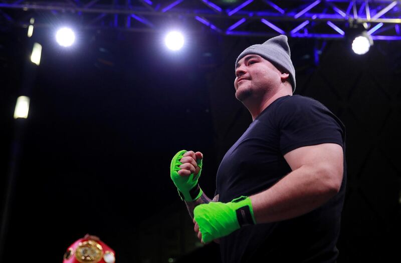 Andy Ruiz Jr defends his WBA, IBF, and WBO heavyweight titles against Anthony Joshua in Diriyah on Saturday. Reuters
