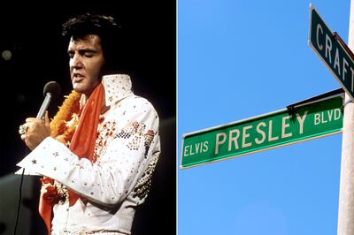Elvis Presley Boulevard. Reuters/ Getty Images