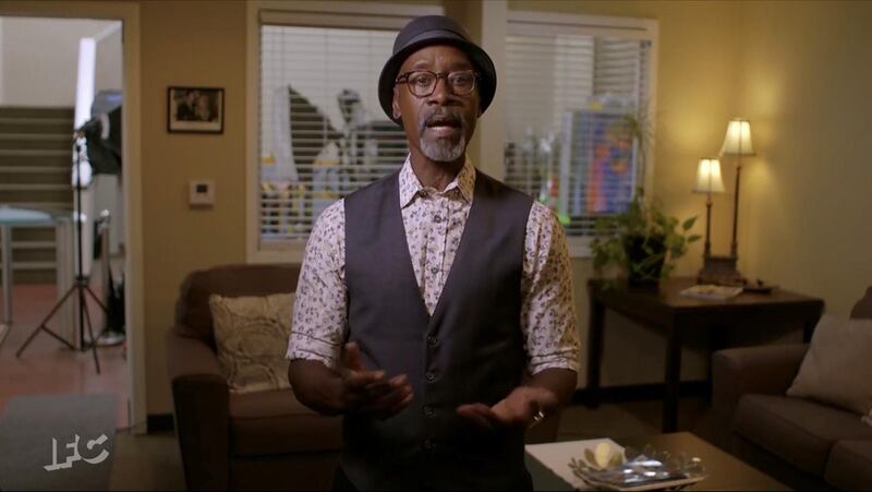 Don Cheadle in a screen grab from the 36th annual Film Independent Spirit Awards in Los Angeles on April 22. Reuters