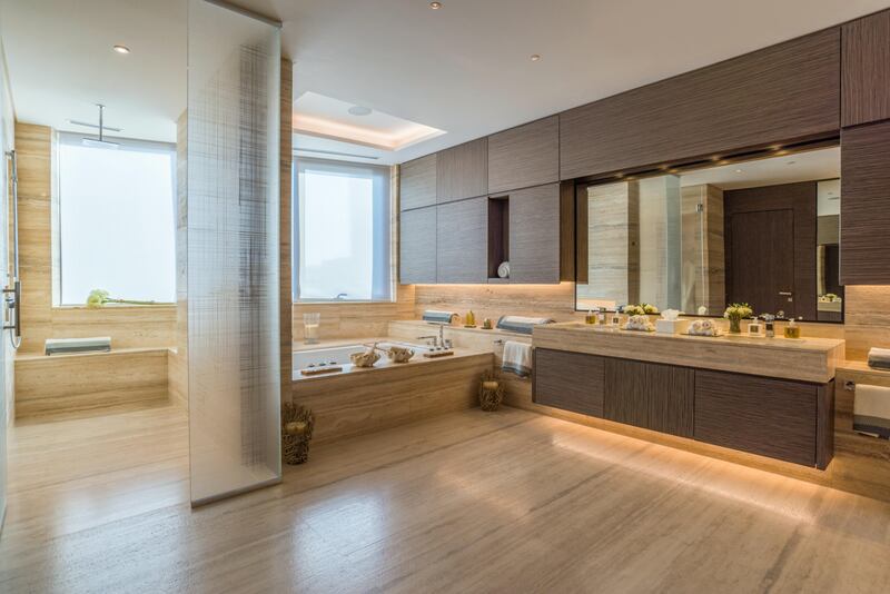 This bathroom is as big as a studio apartment. Courtesy Luxury Property