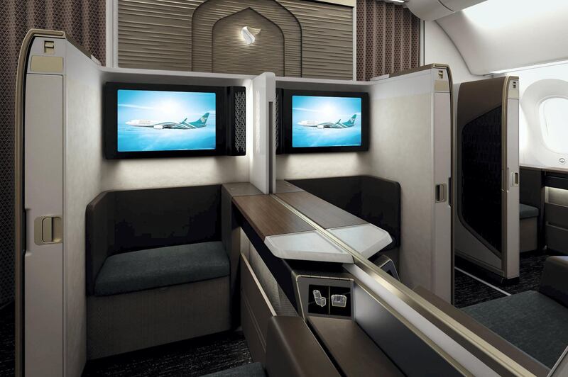 Oman Air's First Class Cabin is shortlisted for a Crystal Cabin Award. 