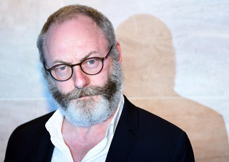 Liam Cunningham, who plays loyal adviser Davos Seaworth in HBO’s epic-fantasy drama Game of Thrones will appear at this year’s Middle East Film Comic Con. Loic Venance / AFP photo