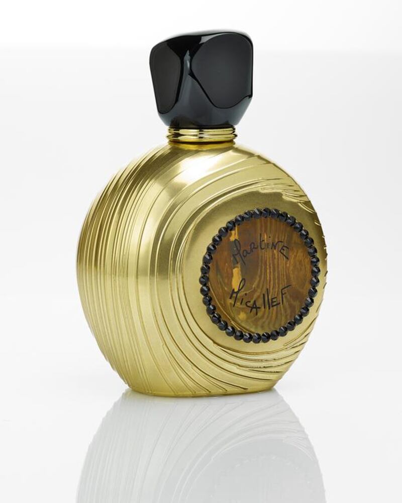 Gifts for her. M.Micallef has launched Mon Parfum Gold this festive season, with notes of vanilla and musk. The fragrance is available from the perfumer’s boutique in Dubai’s Grosvenor House hotel and BurJuman Centre for Dh1,075. Visit www.mmicallef.com. Courtesy of M.Micallef