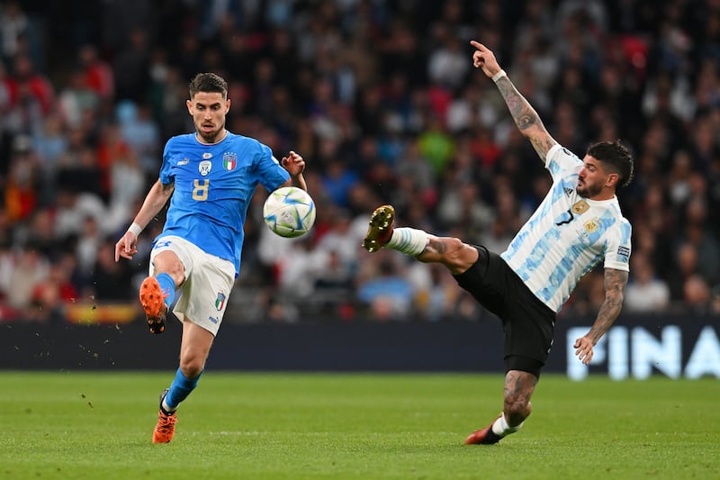 Jorginho – 4. Having made a careless tackle on Messi in the opening stages, Jorginho then gave the ball away several times and was forced into unnecessary tackles. The Chelsea player was unable to dictate the midfield. Getty Images