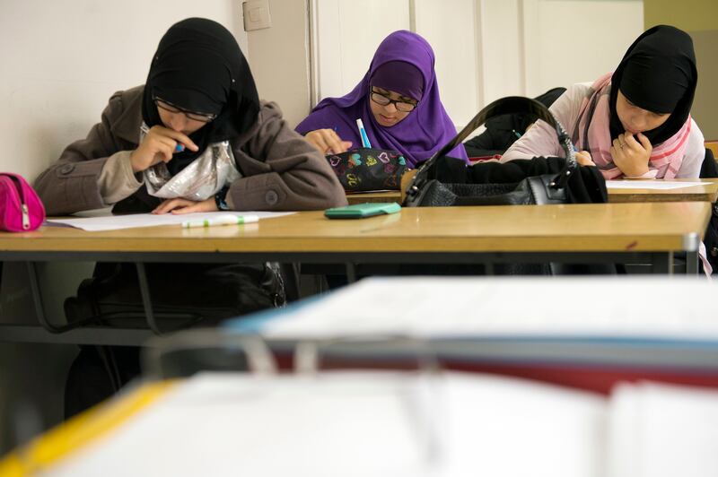 Abayas are to be banned in state-run schools in France. AFP