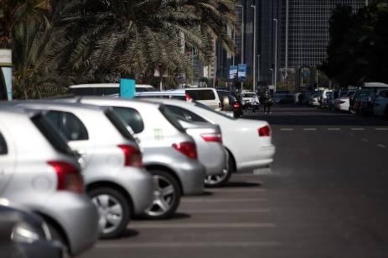 February 12, 2011 / Abu Dhabi / Cars parked near 30th and Corniche Road using the Mawaqif car park February 12, 2011. (Sammy Dallal / The National) Feb 16, 2011-Banded Mongoose images and the caption below:

ÒBanded Mongoose mother and her pups enjoying the early morning sun at their enclosure at Al Ain Wildlife Park & ResortÓ.
Courtesy Al Ain Wildlife Park & Resort
