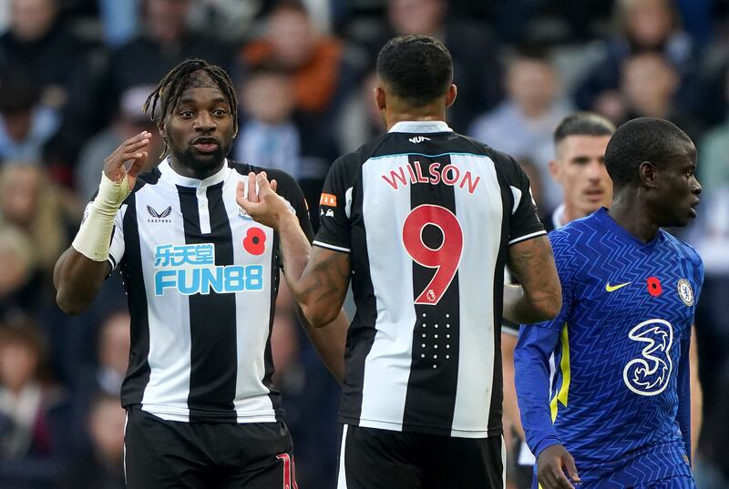 Callum Wilson – 6. Terrific hold up play to give Newcastle their first shot from Fraser. Would have wanted to do better with Ritchie’s freekick in the first half. Barged Mendy off the ball in the final remaining minutes. PA