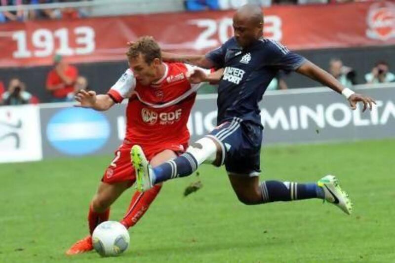 Players such as Andre Ayew, right, have helped Marseille to an excellent start to the season.