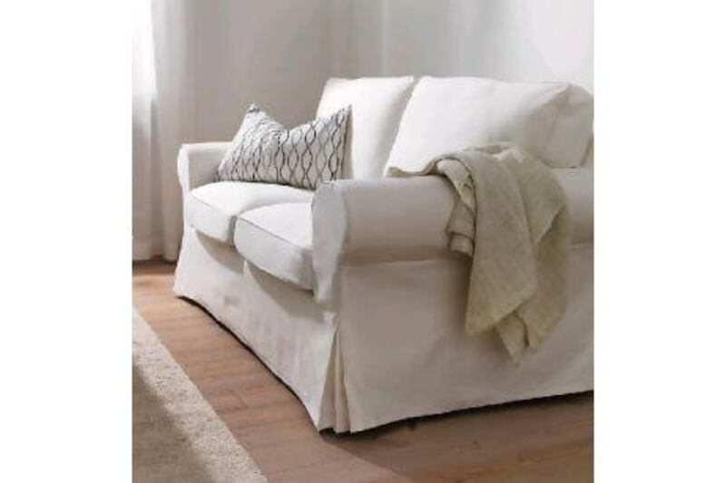 Ektorp sofa, Dh1,395, Ikea stores nationwide. Courtesy of Ikea