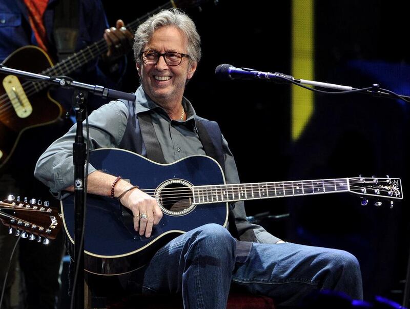 Eric Clapton will go on a US tour in September. Photography by Evan Agostini / Invision for Hard Rock International / AP Images