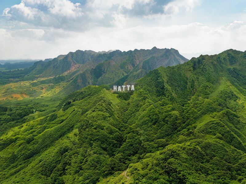 Hatta set within lush Hajar Mountains.