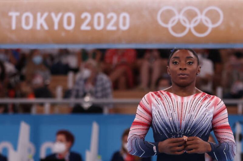 Simone Biles of Team United State.