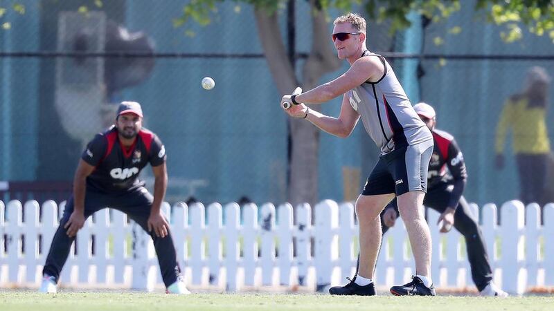 Dougie Brown has been a long-serving coach in UAE cricket, previously with the national team and then in Abu Dhabi T10. Pawan Singh / The National