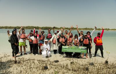 Planting events have been scheduled across the seven emirates. Photo: National Mangrove Project