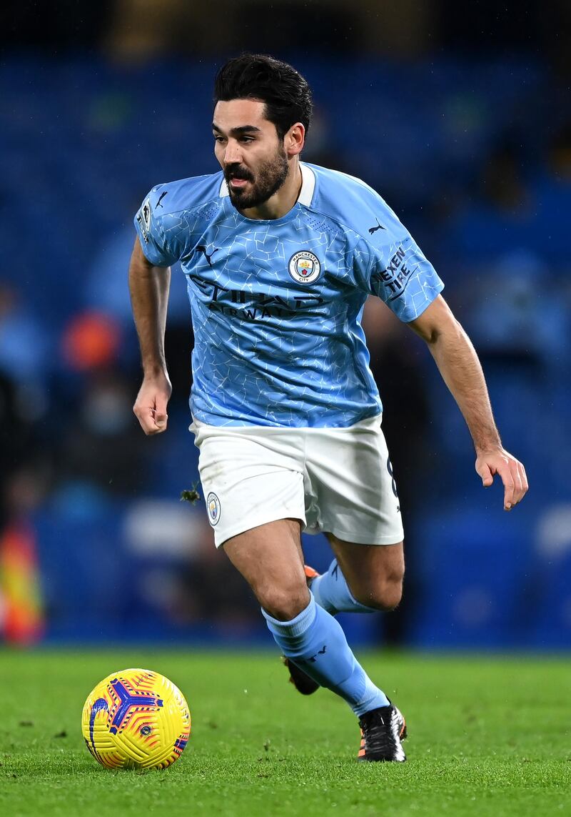Centre midfield: Ilkay Gundogan (Manchester City) – The outstanding player on the pitch in City’s best performance of the season. Deserved his opening goal at Chelsea. Getty