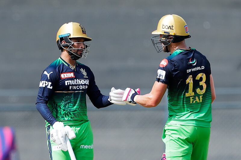 Rajat Patidar and Faf Du Plessis starred in a century stand on Sunday. Sportzpics for IPL