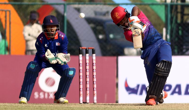 Vriitya Aravind scored 40 for the UAE.

