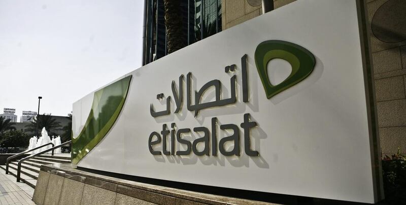 Etisalat is moving into the Moroccan market buying more than half of Maroc Telecom. Alia Jeiroudi / The National
