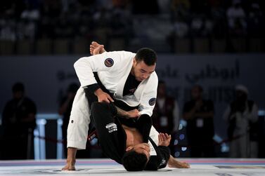 Many jiu-jitsu players, like UAE's Faisal Al Ketbi, are hoping to see their sport at the Olympics. Reem Mohammed / The National