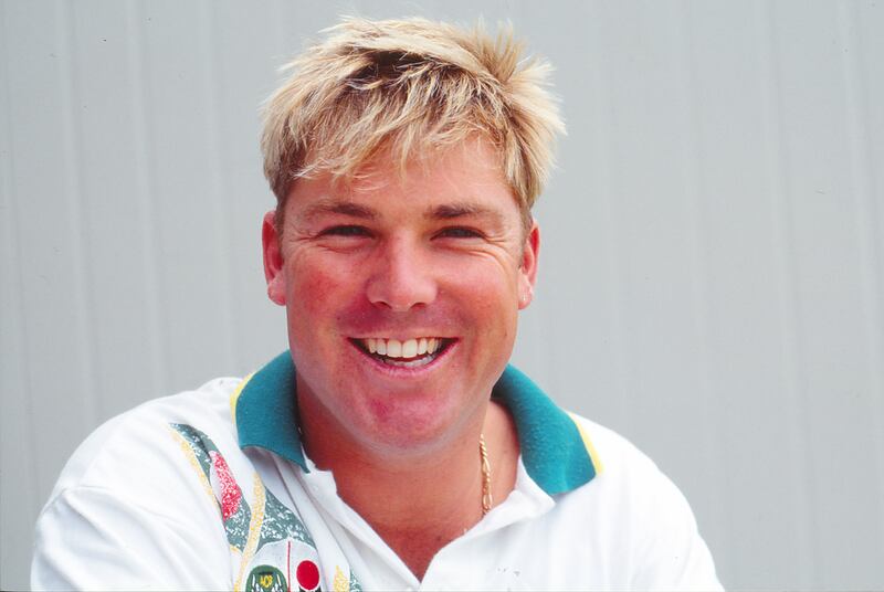 Shane Warne in 1990. Getty Images
