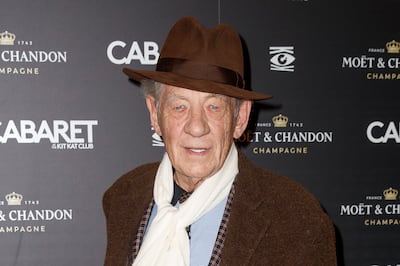 British actor Ian Mckellan was knighted for his services to the performing arts. Getty Images