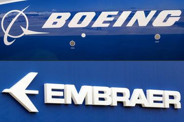 Boeing backed out from a planned deal to buy 80 per cent of Embraer's commercial plane making business. AFP