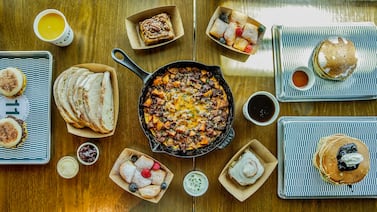 Burger joint Eleven Green is offering a breakfast spread for the duration of Dubai Food Festival. Photo: Eleven Green