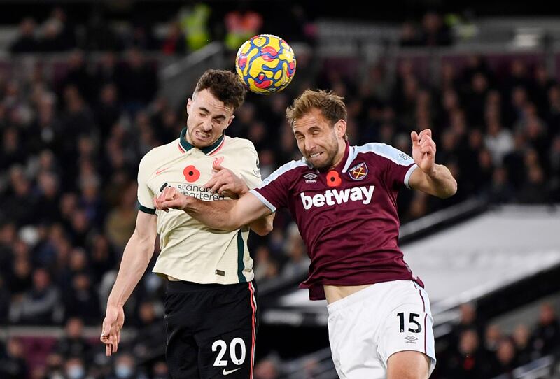 SUBS: Craig Dawson - 7: 
The 31-year-old joined the action in the 22nd minute for Ogbonna. He made a number of blocks and set the move going for Fornals's goal. Reuters