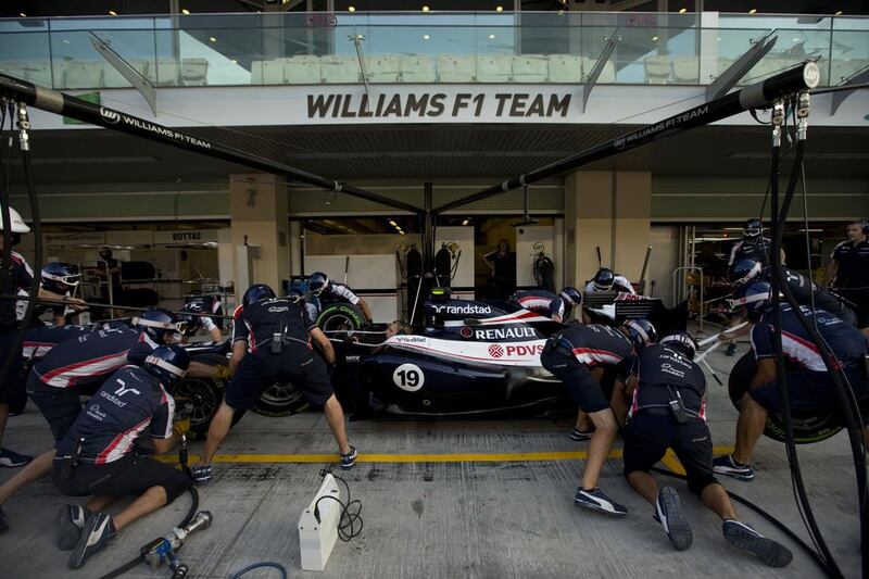 Williams: The 1990s, when they were dominating F1, feel a really long time ago now, with the British team on target for their worst season in F1 since 1977 with just one point to their name as they have toiled. Christopher Pike / The National