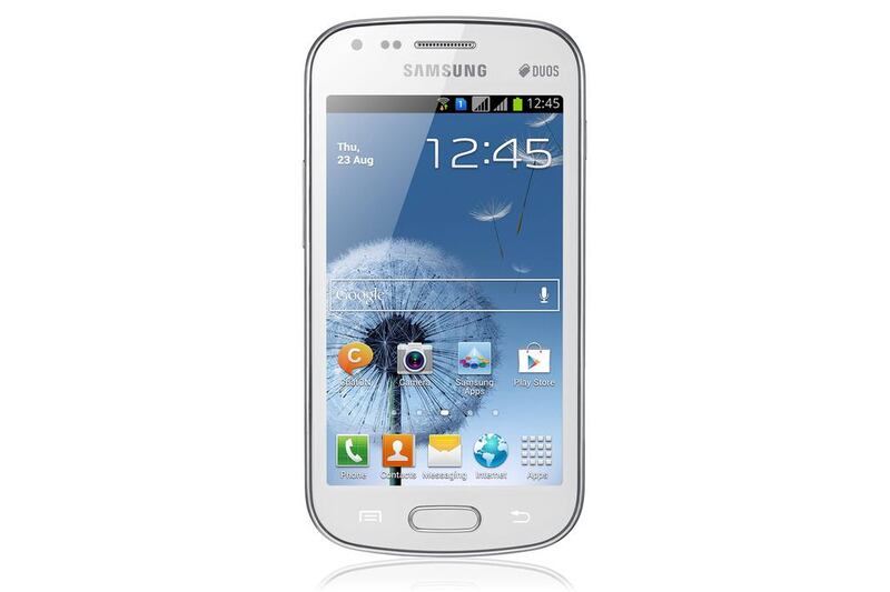 9 - Samsung Galaxy S Duos. Courtesy Samsung