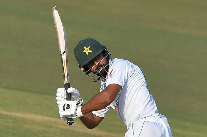 Abdullah Shafique scored a pair of half-centuries on debut as Pakistan beat Bangladesh in last week's first Test. AFP