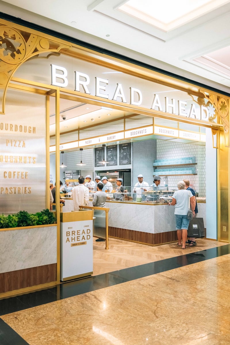 The London bakery has opened a permanent location at Dubai's Mall of the Emirates