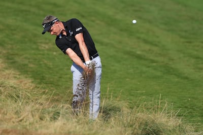  Luke Donald in a spot of bother on day two. Getty