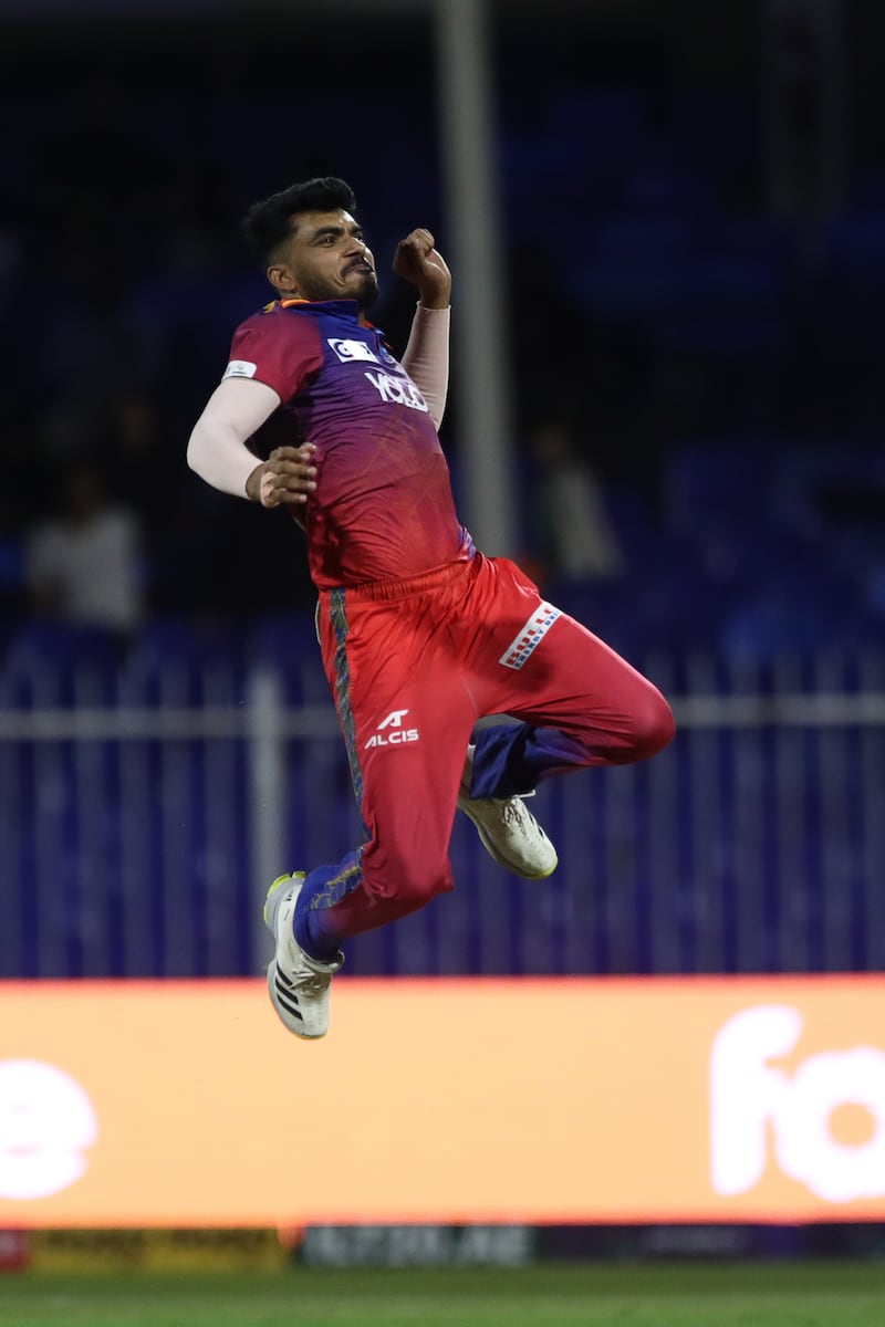 (Dubai Capitals, 7 wickets, 6.13 econ) Picked up after excelling at the ILT20 development tournament, he ended with a runners-up medal and an endorsement from batting coach Ross Taylor. Photo: ILT20