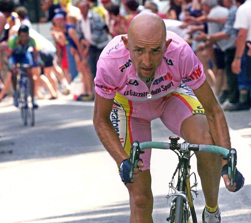 Italian cyclist Marco Pantani died mysteriously in 2004, just six years after winning the Giro d’Italia and Tour de France in the same year. His mother spoke out this week in light of new investigations. Pascal Pavani / AFP

