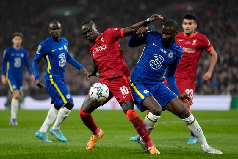 Sadio Mane - 7. The Senegalese had a superb chance but it was saved by his countryman Mendy. His pace worried Chelsea until he was withdrawn in the 80th minute for Jota. AP