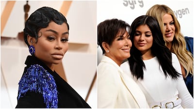 Blac Chyna is suing the Kardashian family matriarch, Kris Jenner, and three of her daughters. AP, Getty Images