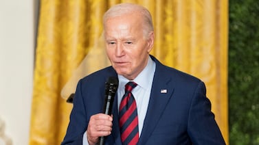 US President Joe Biden said the media's work is essential to democracy. Reuters