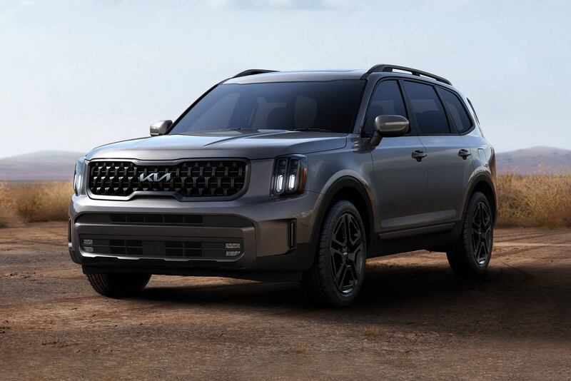 Kia Telluride 2023 models were recalled due to concerns about airbag wiring