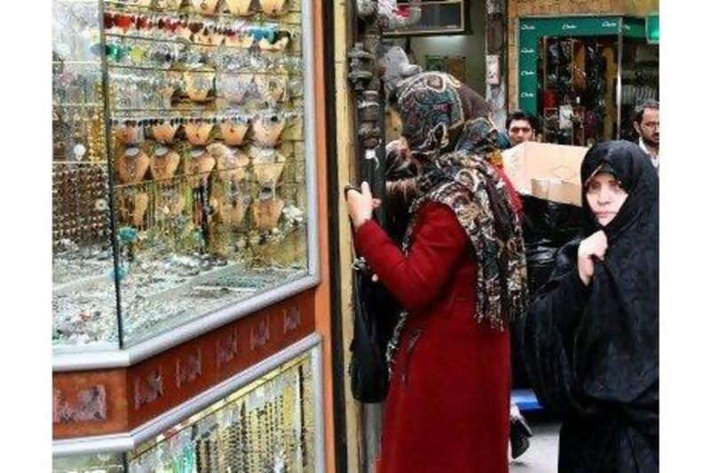 A reader says sanctions are hurting the people of Iran but won't change government policy. Abedin Taherkenareh / EPA