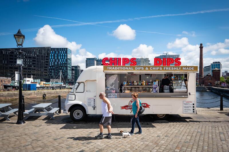 A stop-off for food at Pier Head.