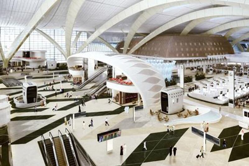 6 May 2012, Abu Dhabi, UAE: Abu Dhabi Airports Company (ADAC) announced today the preferred bidder for the construction of the Midfield Terminal Building (MTB), with the consortium of CCC, TAV and Arabtec being selected. Courtesy Abu Dhabi Airports Company (ADAC)