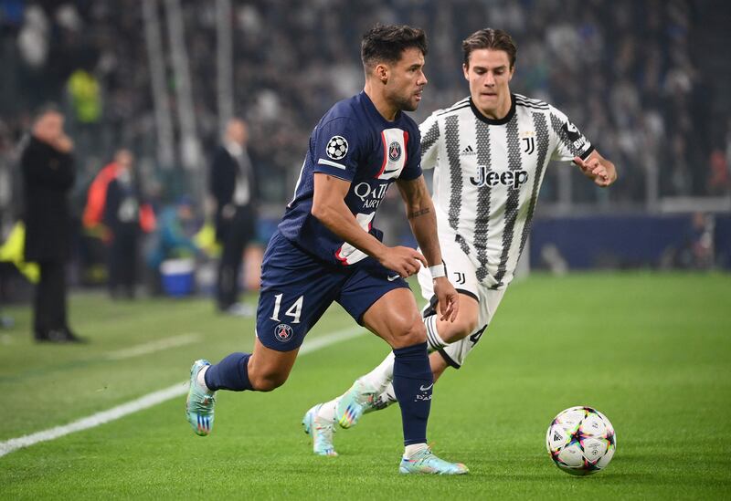 Juan Bernat 5 – Poor display, with Juve allowed to dominate some of the midfield areas. He was upstaged by his replacement immediately. AFP