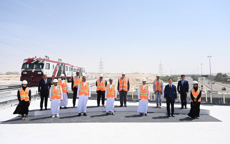 The Etihad Rail project will help to connect the country, eventually spanning 1,200 kilometres of the UAE, from the Saudi Arabian border to Oman