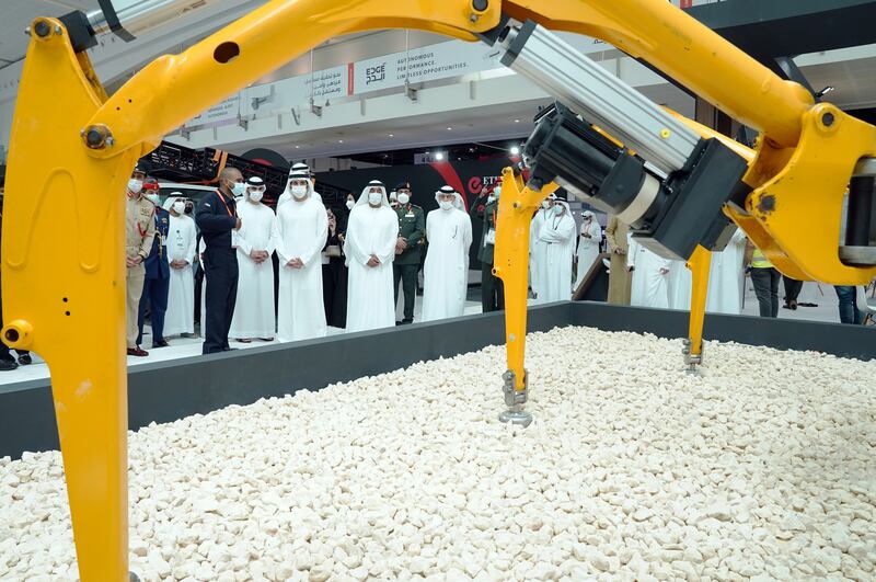The fifth edition of UMEX & SimTEX 2022 exhibition in Abu Dhabi in February. Wam