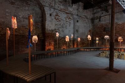 The Lebanese pavilion at the Venice Biennale. Photo: Federico Vespignani 