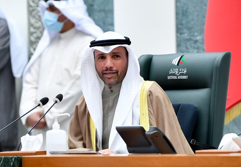 Kuwait National Assembly speaker Marzouq Al Ghanim will not stand in elections later this month. EPA