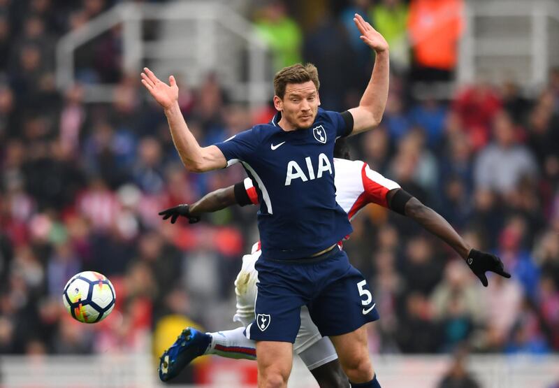 Tottenham's Jan Vertonghen. Dylan Martinez / Reuters