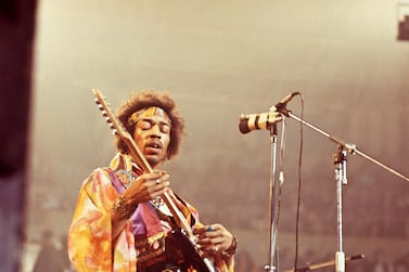 If Jimi Hendrix were to ever get a biopic, we know the perfect actor to play him. Getty 